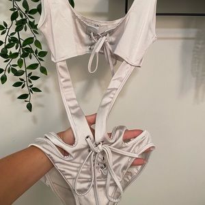 Dolls Kill Rave Cut-Out One Piece